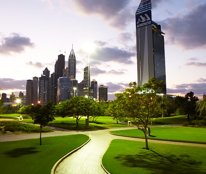 Emirates golf club complete reconstruction - Dubai