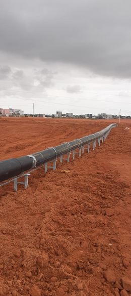 Réseau drainage irrigation - Akouedo Landfill - Côte D'Ivoire - Gregori International