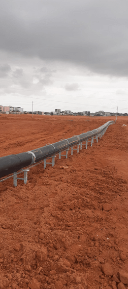 Réseau drainage irrigation - Akouedo Landfill - Côte D'Ivoire - Gregori International