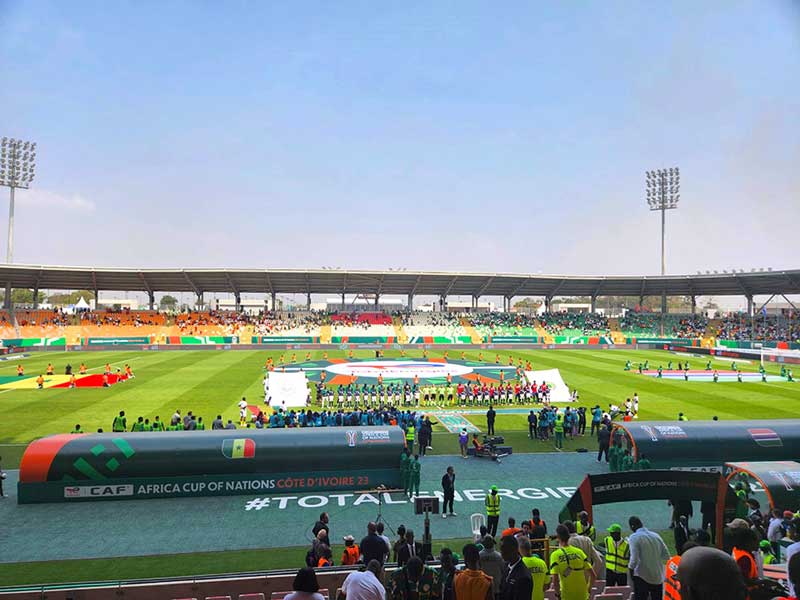 Stade Charles Konan Banny Yamoussoukro Côte d'Ivoire CAN 2023 Gregori International